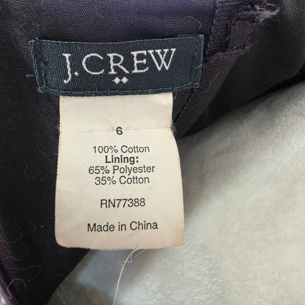 J. Crew Strapless Ruffle Dress 6